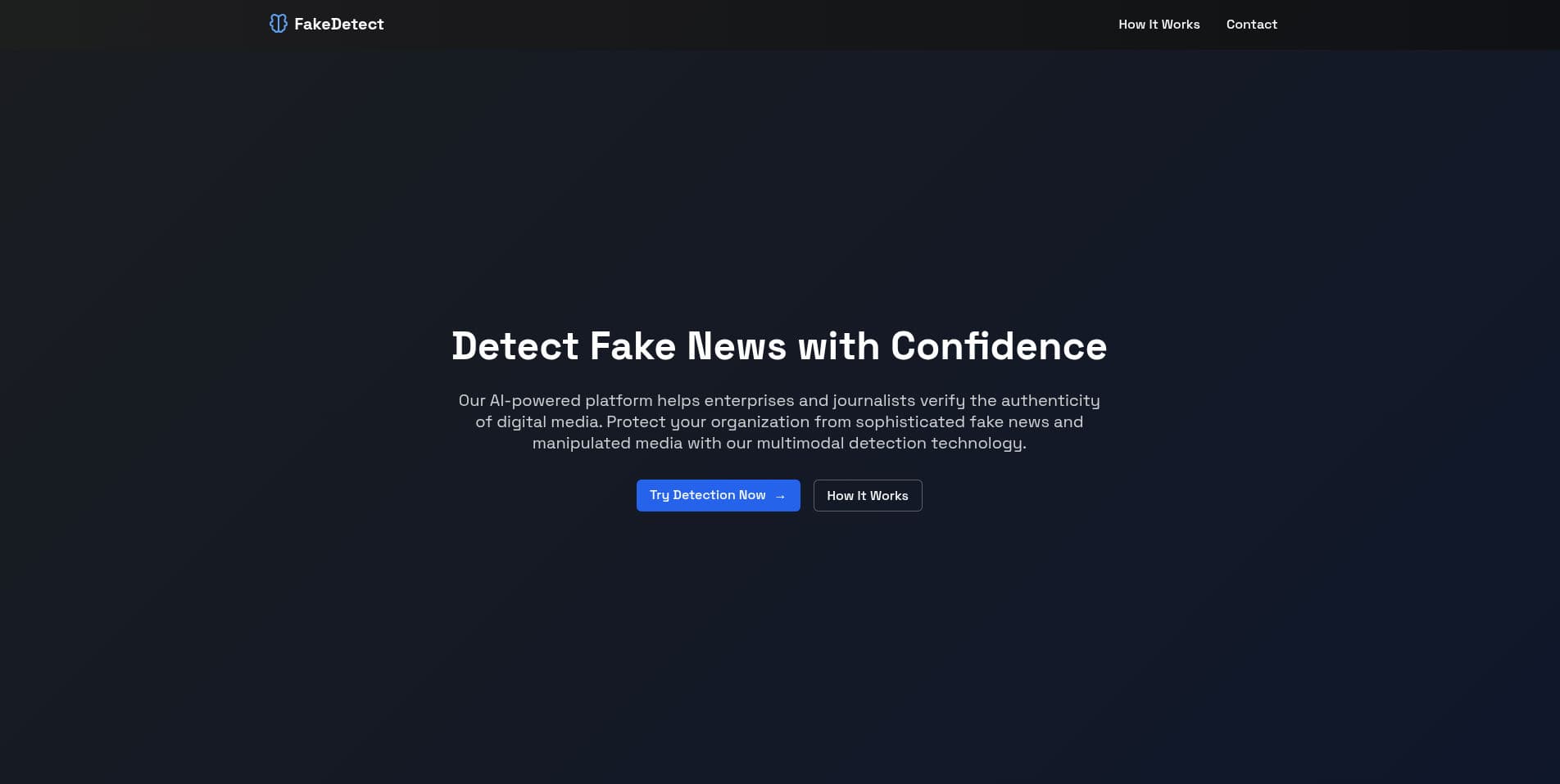 Fake News Detection (Video, Audio, Text & Image)